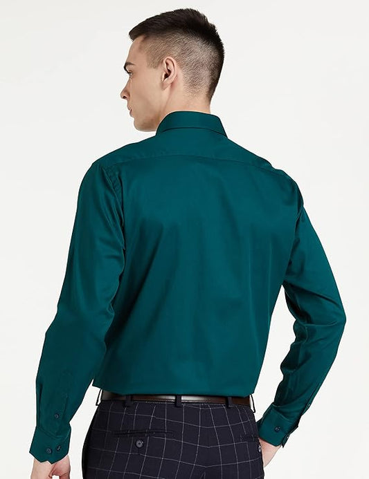 Arvigo Brand - Stylor Men's Solid Cotton Formal Shirt | Plain | Full Sleeve | Regular Fit | Plus Size & Combo Pack