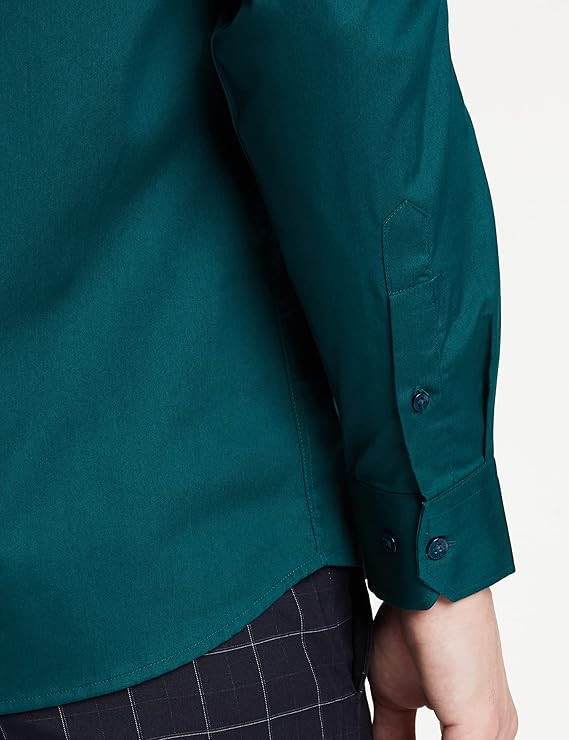 Arvigo Brand - Stylor Men's Solid Cotton Formal Shirt | Plain | Full Sleeve | Regular Fit | Plus Size & Combo Pack