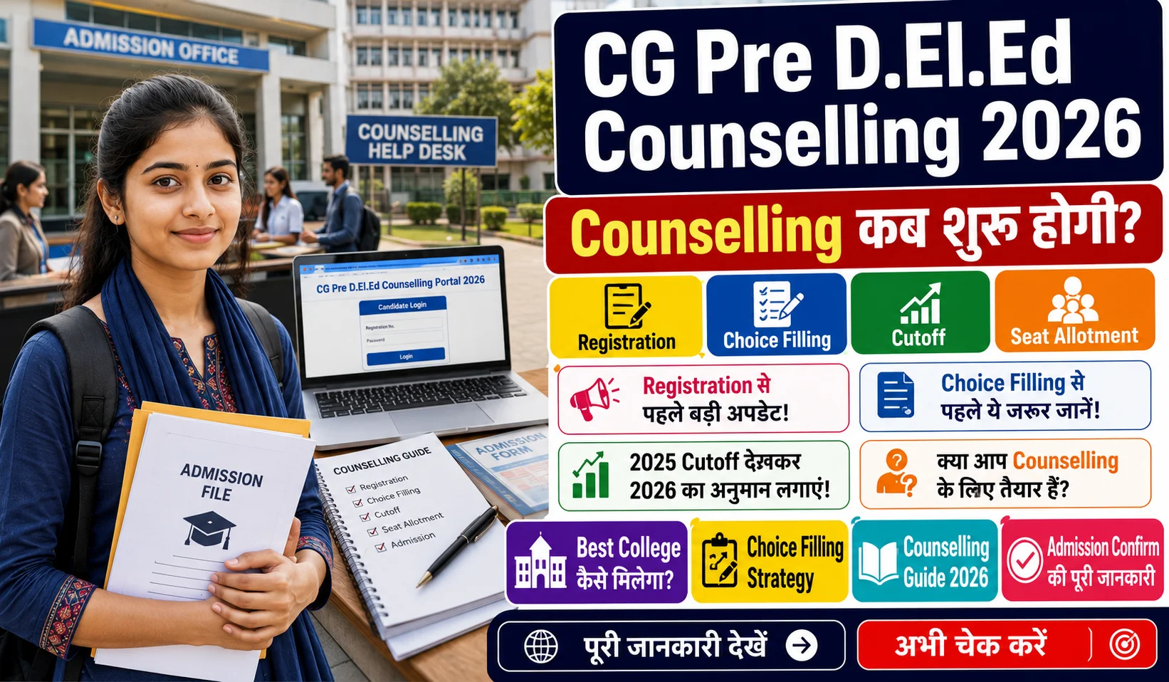 CG Pre D.El.Ed Counselling 2026
